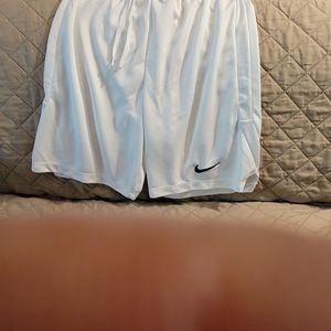 Men's Nike Shorts, Small, White, Dri Fit, Slim Fit